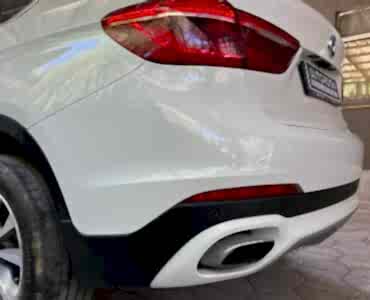 bmw x6 покраска бампера