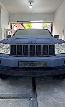 Jepp grand cherokee покраска в РапторАлматы