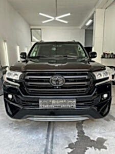 Антихром Land cruiser 200-покраска бамперов