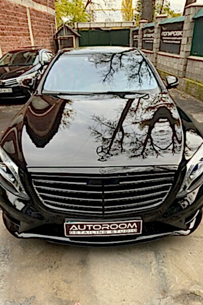 Mercedes Benz S400 антихром полировка кузова керамика Алматы детейлинг Autoroom kz