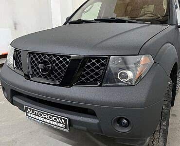 NISSAN PATHFINDER R51RAPTOR покраска в раптор и антихром autoroom kz